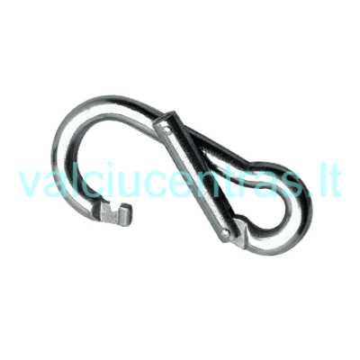 N. Plieno karabinas su asimetrišku atlenkimu - įvairių dydžių